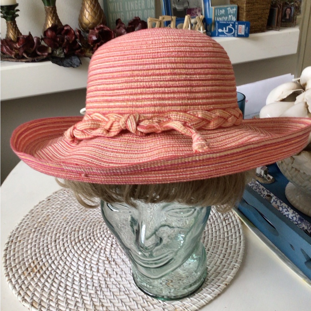Orange/Pink Hat